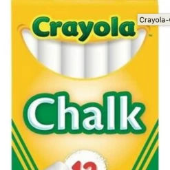 ABT Home & Garden Crayola Chalk N Duster Set With 24 Chalk Sticks