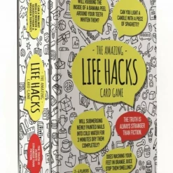 ABT The Amazing Life Hacks Card Game In A Tin 16+ Years Truth & Challenge Game
