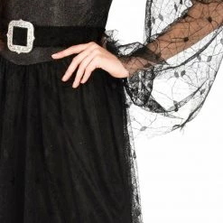 Rubie's Witch Of Darkness Golden Web Elegant Witch Halloween Ladies Costume