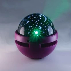 CREA Galaxy Light Show Projector Night Light With Wireless Bluetooth Speaker