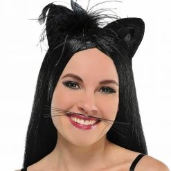 Balloon Agencies Black Animal Whiskers Costume Accessory Costume Accessories