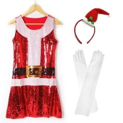Unbranded Mrs Claus Santa Christmas Ladies Costume Kit