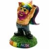 Williamvalentine 23cm Rainbow Pride Garden Gnome Statue Yard Lawn LGBTQ Outdoor Decoration