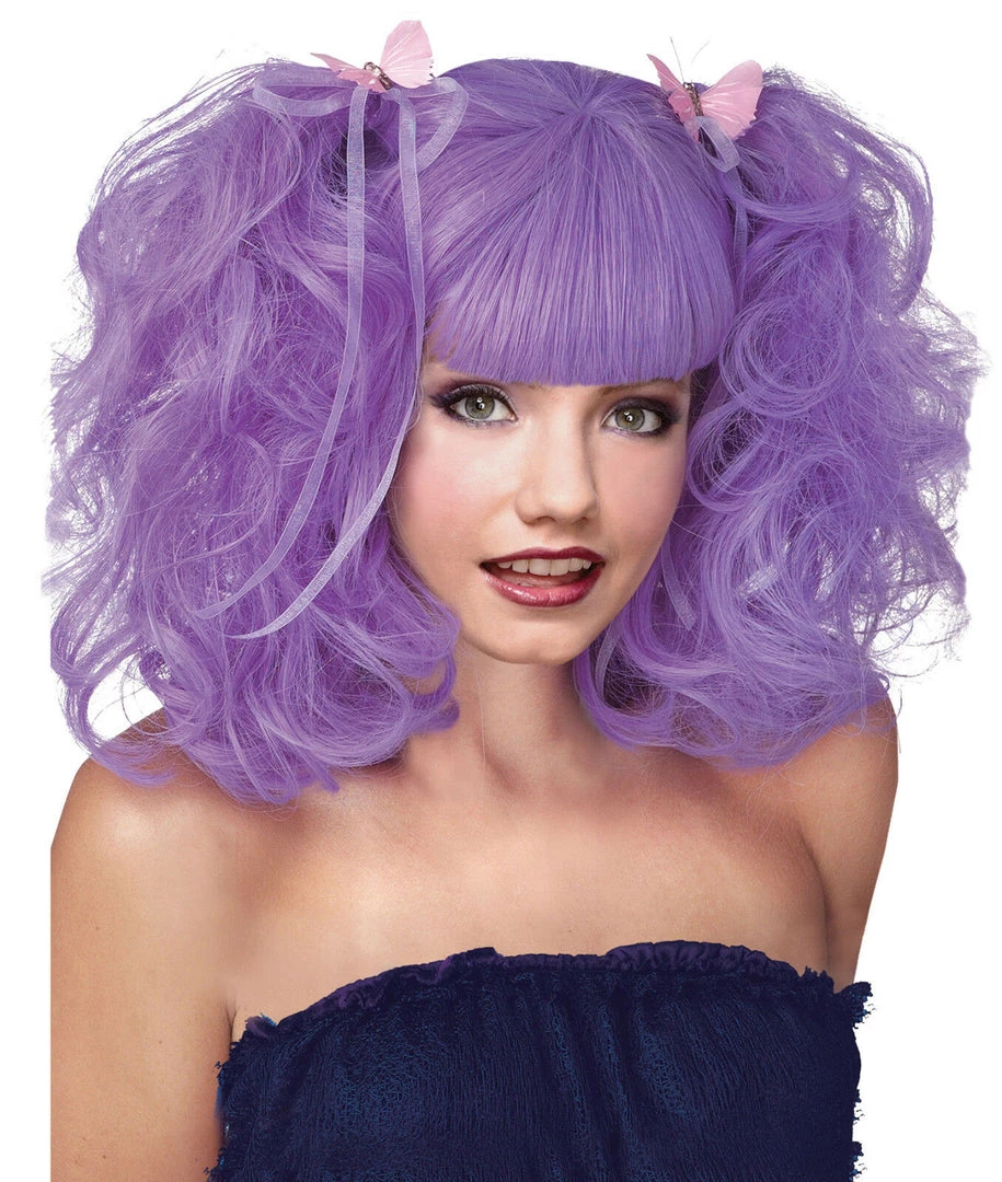 Morris Costumes Punky Pixie Fairy Wigs With Highlights Ringlets Butterflys & Ribbons Ladies Wig 9 Morris Costumes Punky Pixie Fairy Wigs With Highlights Ringlets Butterflys & Ribbons Ladies Wig