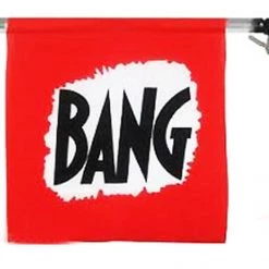 Morris Costumes Costume Accessories Clown Gun With Bang Flag Circus Joke Gag Prank Costume Accessory 13cm Or 26cm