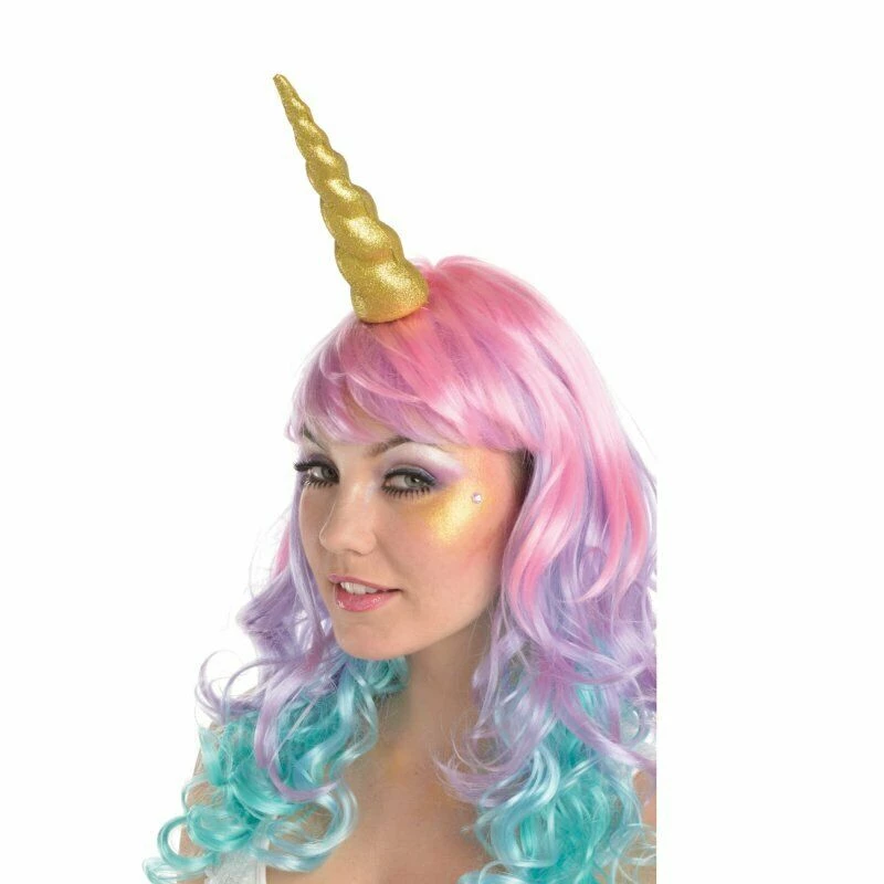 Balloon Agencies Unicorn Horn Gold Silver Rainbow Glittered Pastel Tail Costume Accessory Wigs 2 Balloon Agencies Unicorn Horn Gold Silver Rainbow Glittered Pastel Tail Costume Accessory Wigs