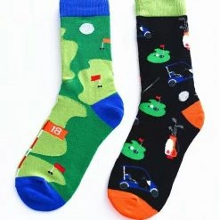 Unbranded Costume Accessories Funny Golf Cart Odd Socks Happy Socks Crazy Sock Day Mens Or Ladies