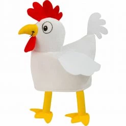 Balloon Agencies Hen Chicken Plush Adult Costume Hat