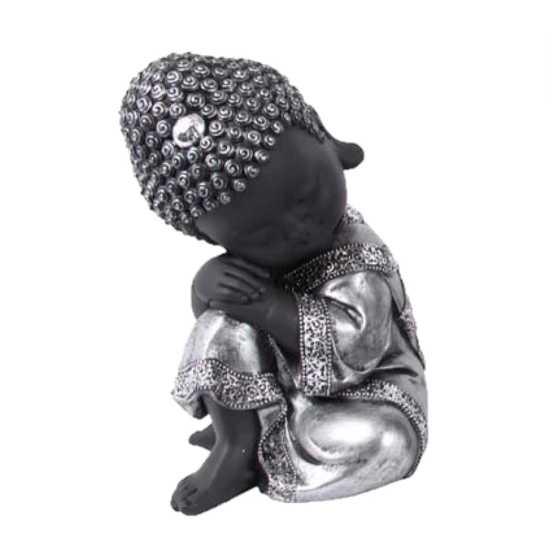 MALMAR Home & Garden Set Of 3 Stunning 20cm Buddha Figurines Ornament Statue - Zen Buddhas 4 MALMAR Home & Garden Set Of 3 Stunning 20cm Buddha Figurines Ornament Statue - Zen Buddhas