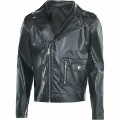 Balloon Agencies Costumes Black Classic Grease T-Bird Leather Jacket Kids Costume