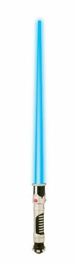 Morris Costumes Licensed Star Wars Plo Kloon Electronic Lightsaber Extends 3 Feet Lights Up Blue 3 Morris Costumes Licensed Star Wars Plo Kloon Electronic Lightsaber Extends 3 Feet Lights Up Blue
