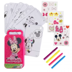Balloon Agencies Minnie Mouse Activity Storage Case 20 Page Colouring In Book Stickers Pens Game