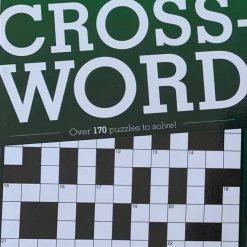 Aussie Toys A5 Crossword Puzzle Books Over 170 Puzzles To Solves Fun Games Home & Garden