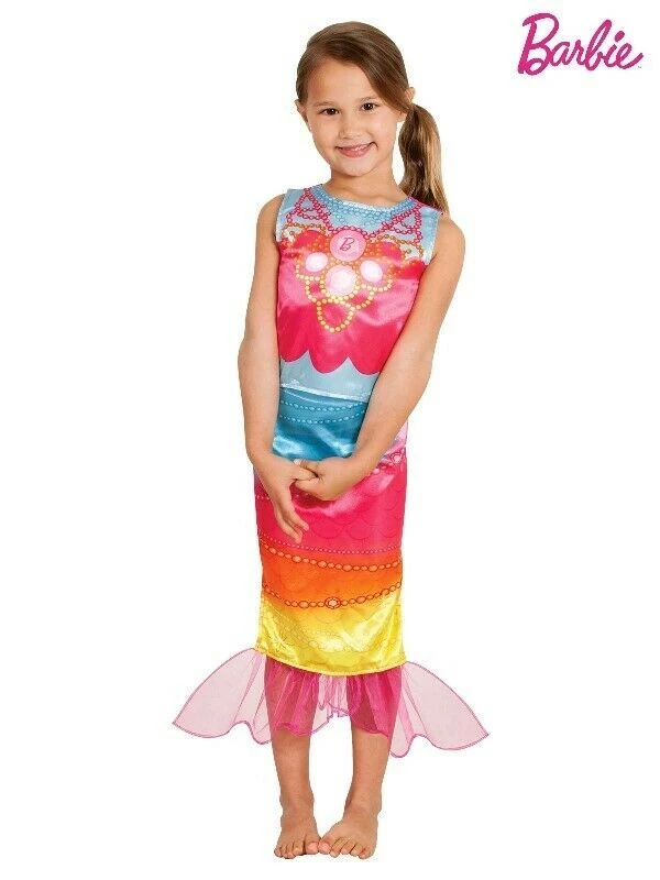 Rubie's Costumes Barbie Dreamtopia Fairy Mermaid Rainbow Size Medium 4-6 Girls Costume 2 Rubie's Costumes Barbie Dreamtopia Fairy Mermaid Rainbow Size Medium 4-6 Girls Costume