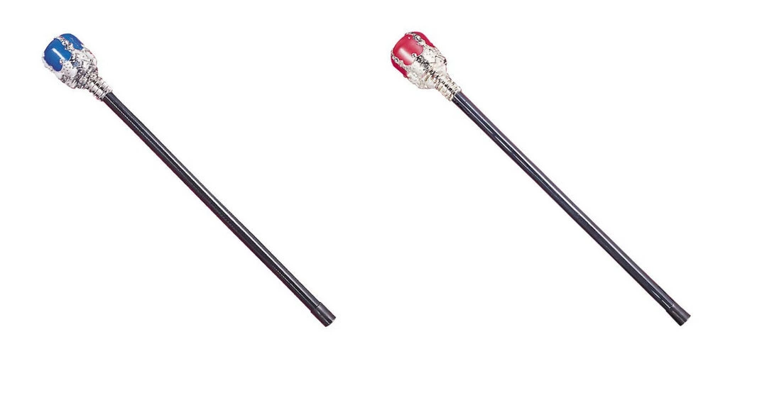 Tomfoolery King Queen Royal Scepter Medieval Staff Costume Accessory | Red Or Blue Costume Accessories 1 Tomfoolery King Queen Royal Scepter Medieval Staff Costume Accessory | Red Or Blue Costume Accessories