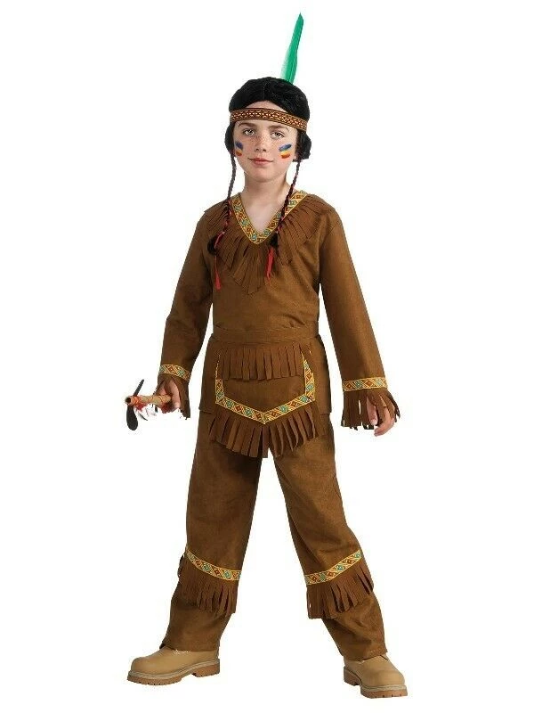 Rubie's Native American Indian Book Week Halloween Boys Girls Costume Costumes 2 Rubie's Native American Indian Book Week Halloween Boys Girls Costume Costumes