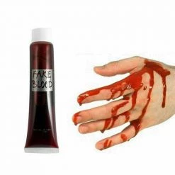 Unbranded Fake Blood Vampire Zombie Wounds Halloween Party Horror Make Up Cosmetics Dress