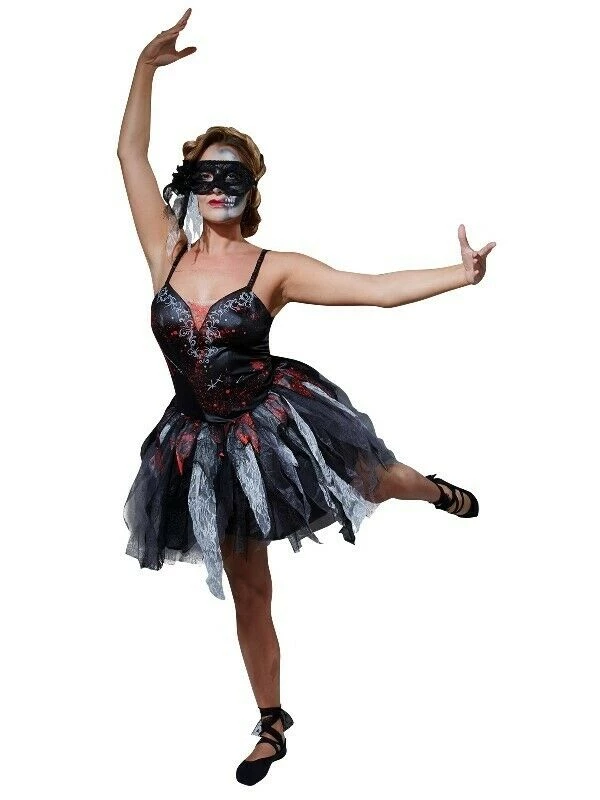 Rubie's Dead Ballerina Toy Gory Tutu Dress Halloween Ladies Costume 1 Rubie's Dead Ballerina Toy Gory Tutu Dress Halloween Ladies Costume