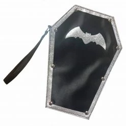 Sweidas Halloween Costumes Bloody Cleaver Purse Coffin Handbag Halloween Costume Accessory