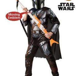 Rubie's Child Kids Book Week Star Wars Movie Theme The Child Mandalorian Boys Costume Costumes