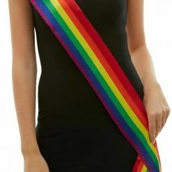 Smiffys Costume Accessories Pride Rainbow Hat Sash Tie Costume Accessory 10 Smiffys Costume Accessories Pride Rainbow Hat Sash Tie Costume Accessory