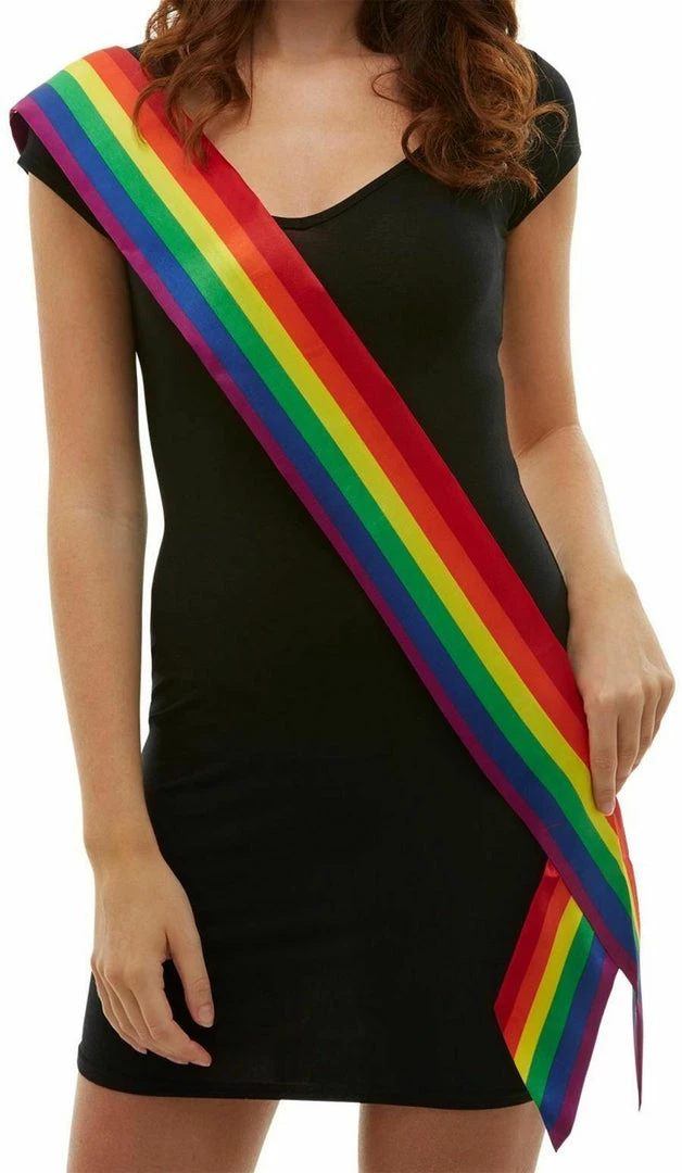 Smiffys Costume Accessories Pride Rainbow Hat Sash Tie Costume Accessory 5 Smiffys Costume Accessories Pride Rainbow Hat Sash Tie Costume Accessory