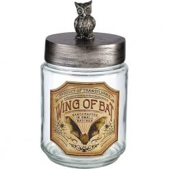 Balloon Agencies Spooks & Spells Witch Skull Owl Apothecary Halloween Decorative Jars Halloween Props/Decoration