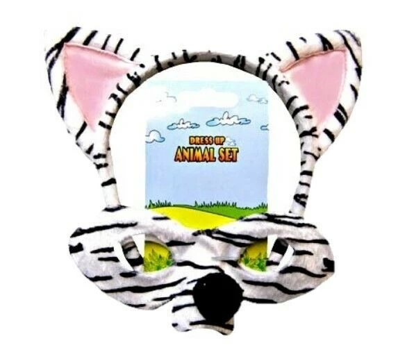 Sweidas Costume Accessories Farm Animal Headband & Mask Costume Set Sheep Panda Owl Fox Frog Cat Horse Zebra 24 Sweidas Costume Accessories Farm Animal Headband & Mask Costume Set Sheep Panda Owl Fox Frog Cat Horse Zebra