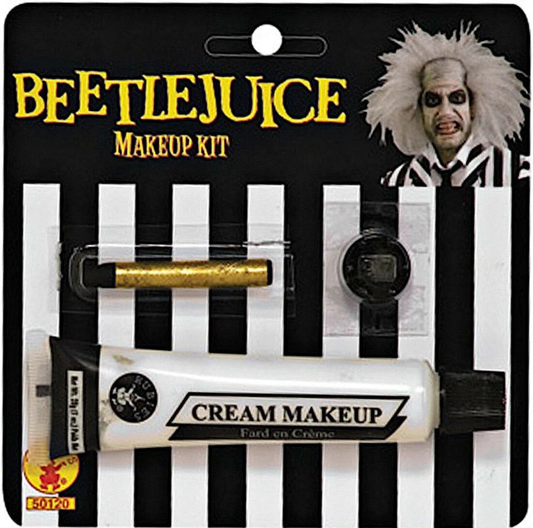 Rubies Beetlejuice Make Up Kit Halloween Costume Accessory Costume Accessories 1 Rubies Beetlejuice Make Up Kit Halloween Costume Accessory Costume Accessories