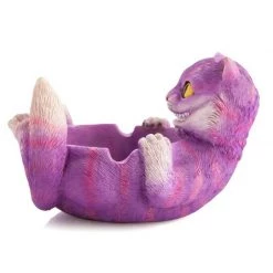 MDI Purple Mad Cat Ashtray Figurine Novelty Home Decoration Home & Garden