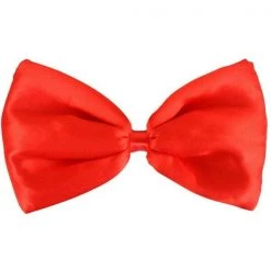 Unbranded Red Satin Bow Tie Costume Accessory Christmas Costume Accessories