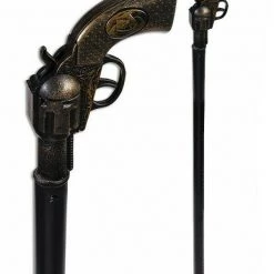Tomfoolery Costume Accessories Buccaneer Plastic Gun Handle Pistol Cane Costume Accessory