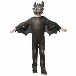 Rubie's How To Train Your Dragon Toothless Night Fury Lightfury Deluxe Kids Costume