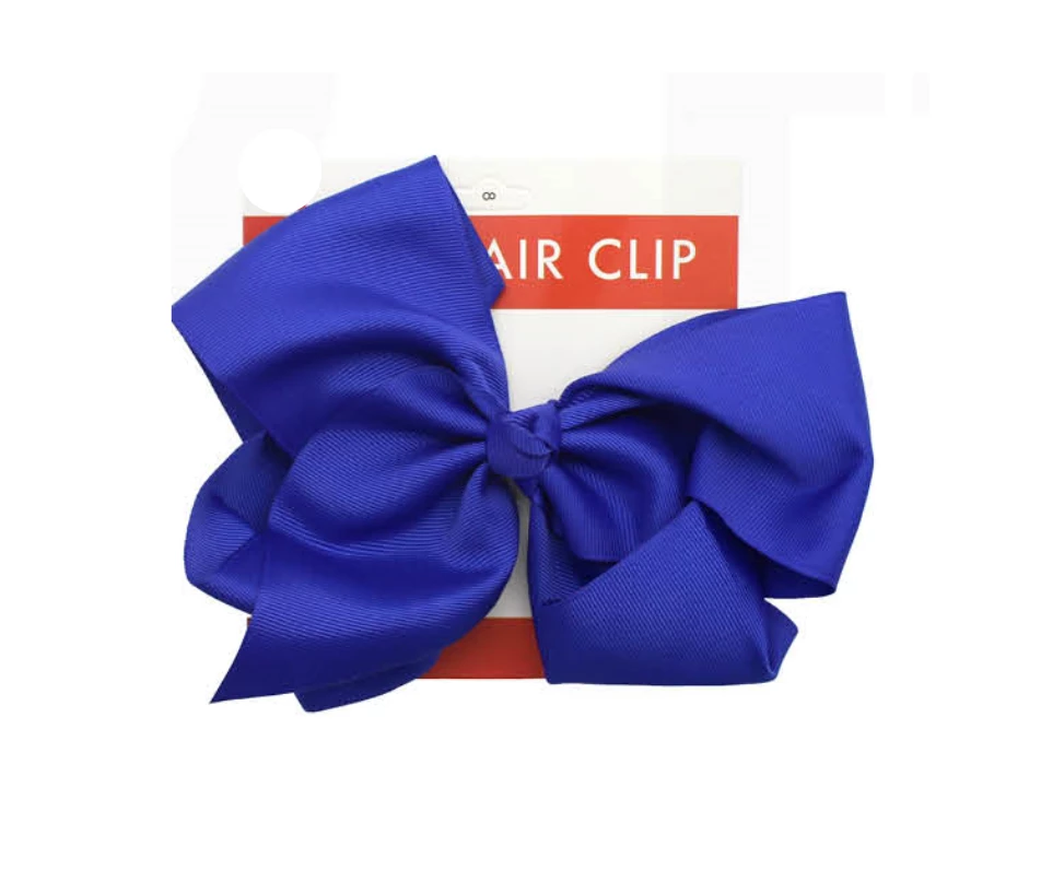 JD Party 6" Hair Bow Clip Jojo Style For Girls Teens Kids Toddle Large School Dance Party 8 JD Party 6" Hair Bow Clip Jojo Style For Girls Teens Kids Toddle Large School Dance Party