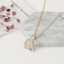 AliExpress Gold Silver Mother Baby Elephant Pendant Fashion Ladies Necklace Fashion Jewelry 9 AliExpress Gold Silver Mother Baby Elephant Pendant Fashion Ladies Necklace Fashion Jewelry