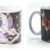 MDI Australia Coffee Ceramic Mug Novelty Tea Cup Mystical Mug Dragon Mystical Fairy Mug Home & Garden