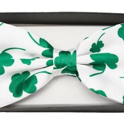 Morris Costume Accessories St. Patrick's Day Four Leaf Clover Adult Bow Tie