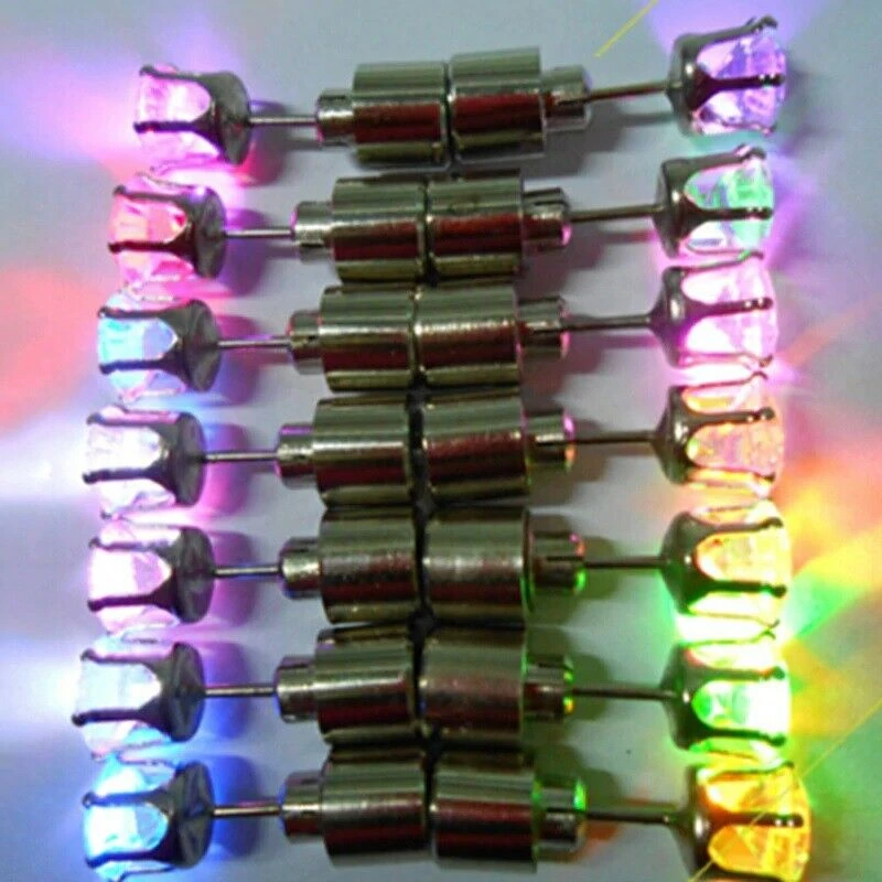 AliExpress LED Light Up Colourful Rhinestone Stud Ladies Earrings 10 AliExpress LED Light Up Colourful Rhinestone Stud Ladies Earrings