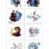 Balloon Agencies Party Supplies Disney Frozen 2 Assorted Designs Tattoo Party Favours