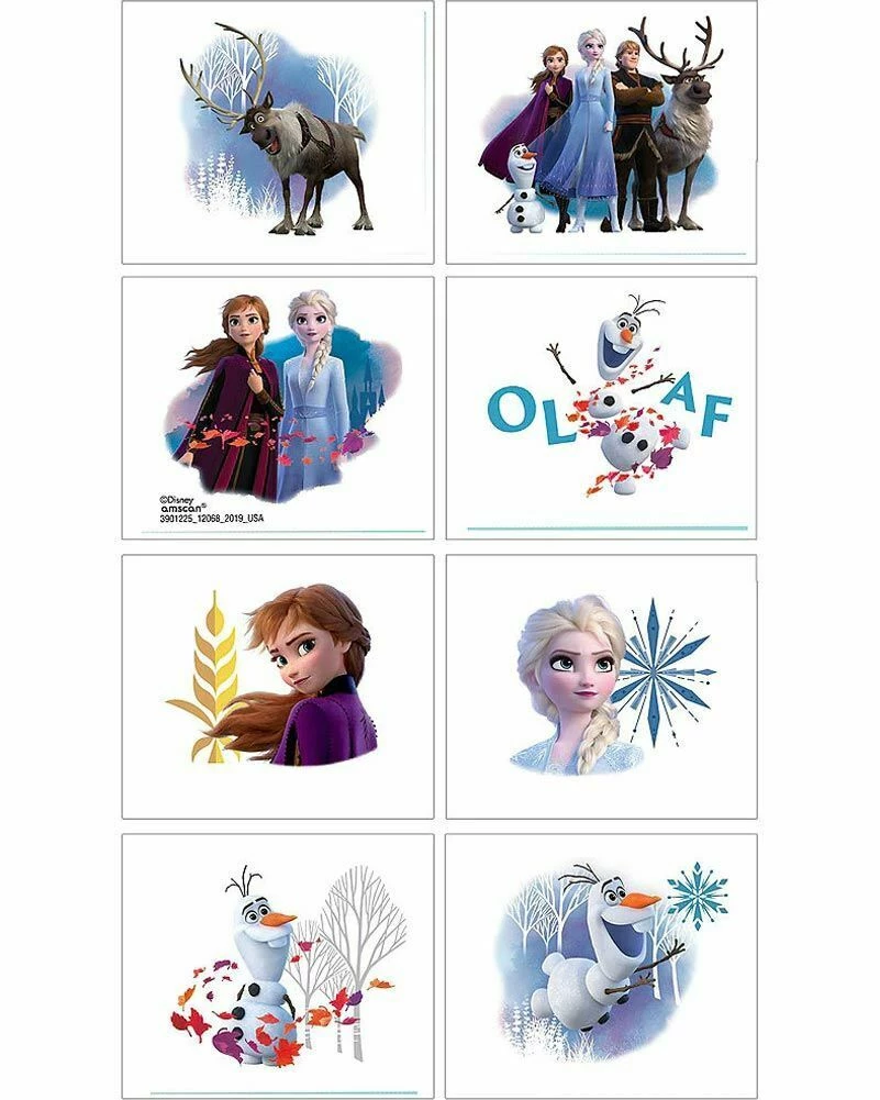 Balloon Agencies Party Supplies Disney Frozen 2 Assorted Designs Tattoo Party Favours 1 Balloon Agencies Party Supplies Disney Frozen 2 Assorted Designs Tattoo Party Favours