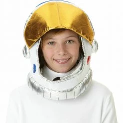 Balloon Agencies Astronaut Plush Helmet Costume Hat