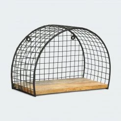 Kmart Arch Wall Shelf Floating Hanging Mount Storage Rail Rack Display Room Home Decor Home & Garden