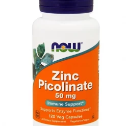IHerb 2 X Now Foods Zinc Picolinate 240 Caps Supports Enzyme Function Immunity 50mg Health & Beauty