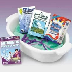 ATD Casdon Electronic Washer Wash Day Set Toy Ironing Board Clothesline House Play Home & Garden