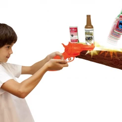 CATCH Home & Garden Virtual Infrared Beam Gun Shooting Cans & Bottles Wild West Target Game Set 7 CATCH Home & Garden Virtual Infrared Beam Gun Shooting Cans & Bottles Wild West Target Game Set