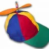 Aussie Toys Propeller Hat Snap Cap Costume Fancy Dress Tweedle Dum Dee Clown Helicopter