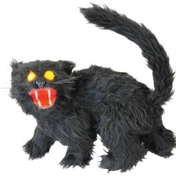Unbranded Black Sonic Cat Skull Bear Giant Rat Standing Halloween Decoration Prop