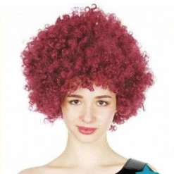 JD Party Fancy Dress Up Costume Party Afro Wig Curly Cosplay Funk Disco Halloween Clown