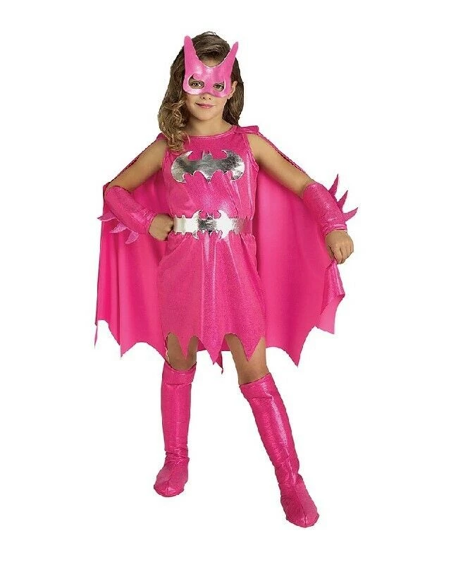 Rubies Deerfield Batgirl Pink Vinyl Dress Girls Costume Costumes 1 Rubies Deerfield Batgirl Pink Vinyl Dress Girls Costume Costumes