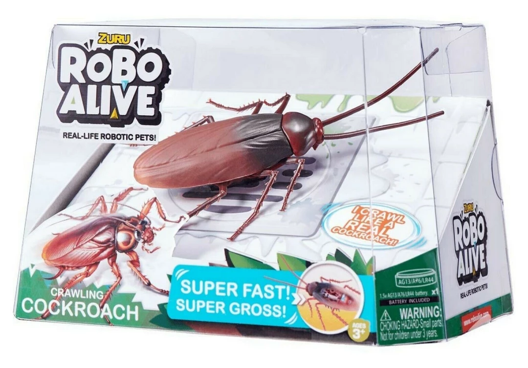 ABT Robo Alive Robotic Crawling Cockroach Realistic Movement Features & Colouration 1 ABT Robo Alive Robotic Crawling Cockroach Realistic Movement Features & Colouration